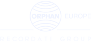 Orphan Europe Recordati Group logo szare